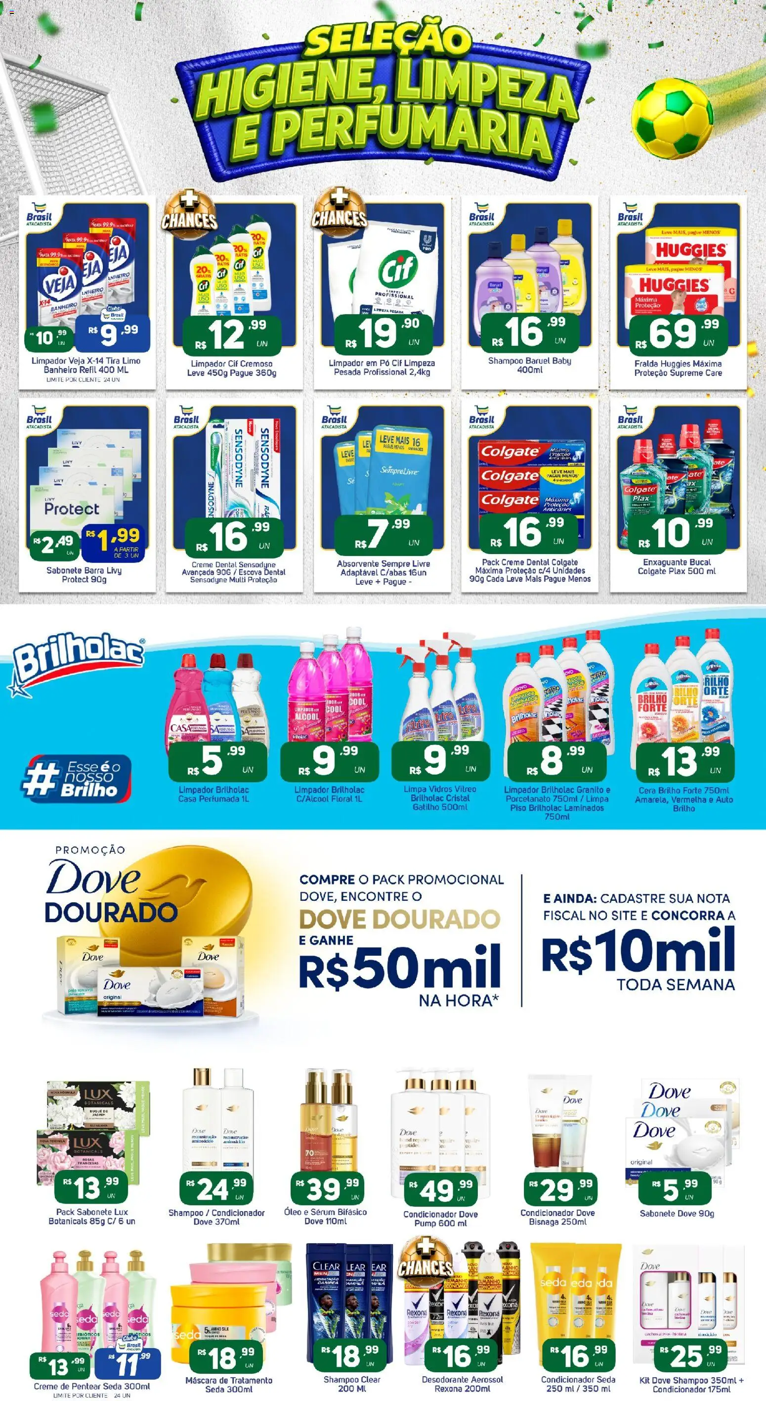 Brasil Atacadista Folheto - válido de 01.06.2026 | Página: 7 | Produtos: Óleo, Rexona, Cera, Creme dental