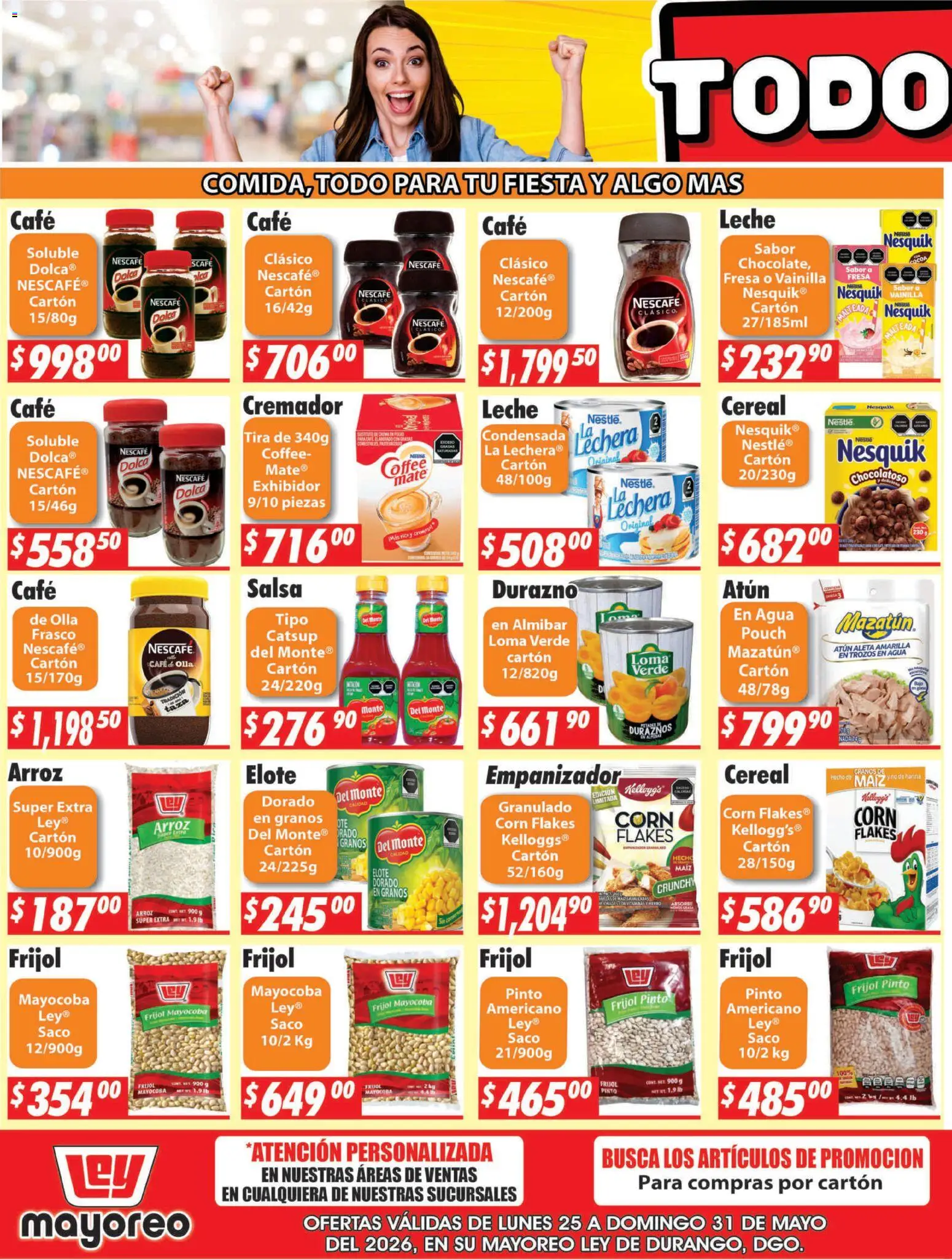 Nuevas ofertas de Casa Ley válidas en toda la República Mexicana desde el 25.05.2026. ¡Encuentra las mejores ofertas en Casa Ley folleto! | Página: 3