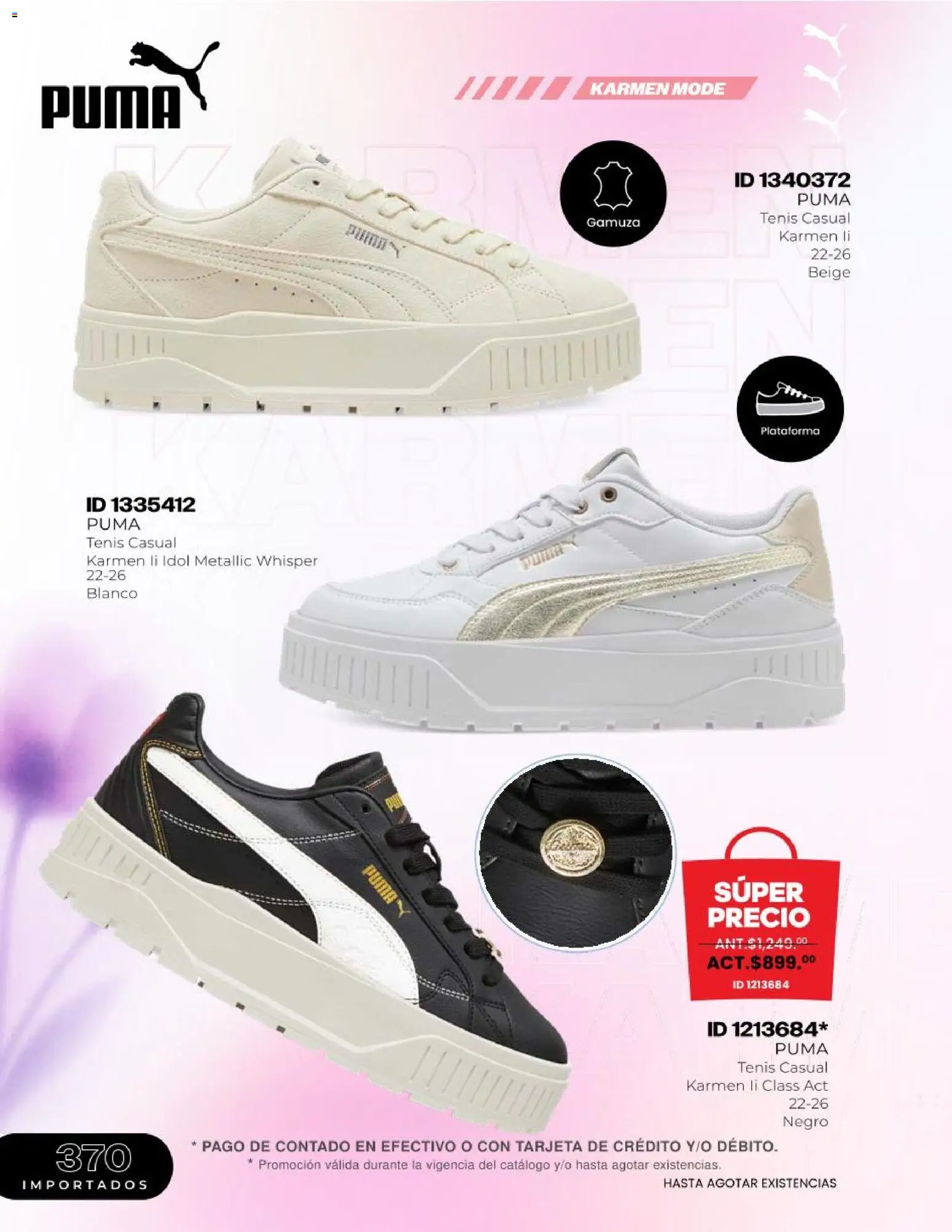 Nuevas ofertas de Price Shoes válidas en toda la República Mexicana desde el 15.05.2026. ¡Encuentra las mejores ofertas en Price Shoes catálogo! | Página: 370