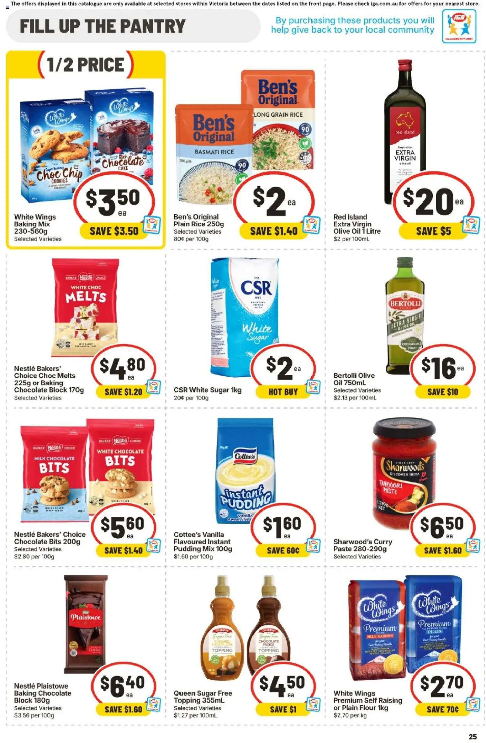 IGA catalogue - valid from 10.06.2026 | Page: 23 | Products: Oil, Olive oil, Sugar, Wheat