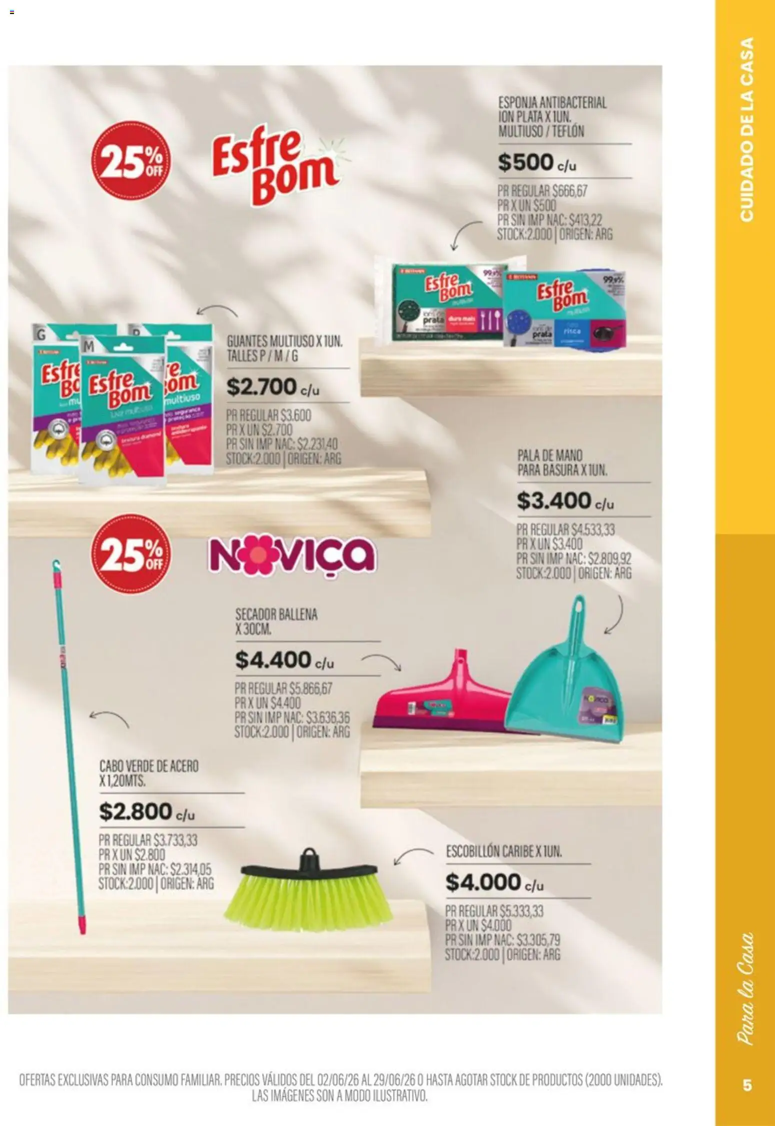 Pigmento - Golazo de ofertas │ válido desde el 02.06.2026 | Página: 21 | Productos: Esponja, Pala, Escobillon, Guantes