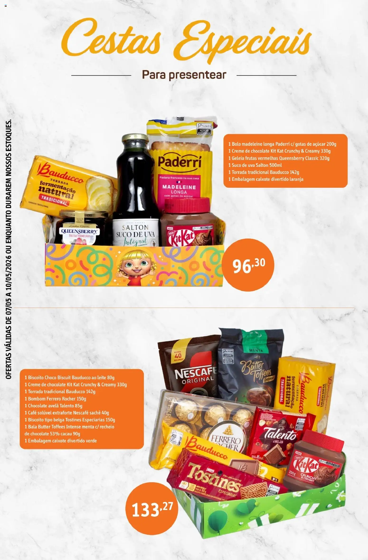 Sonda Folheto - válido de 07.05.2026 | Página: 4 | Produtos: Leite, Café, Suco, Creme