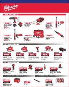 Preview of NAPA Auto Parts weekly flyer from shop NAPA Auto Parts valid from Oct 1, 2026 | Page: 5 | Products: Grinder, Box, Battery