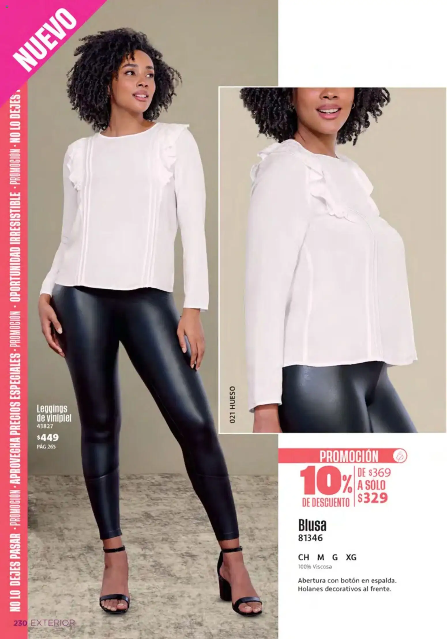 Nuevas ofertas de Ilusión válidas en toda la República Mexicana desde el 01/10/2026. ¡Encuentra las mejores ofertas en Ilusión catálogo Invierno! | Página: 232 | Productos: Blusa, Leggings
