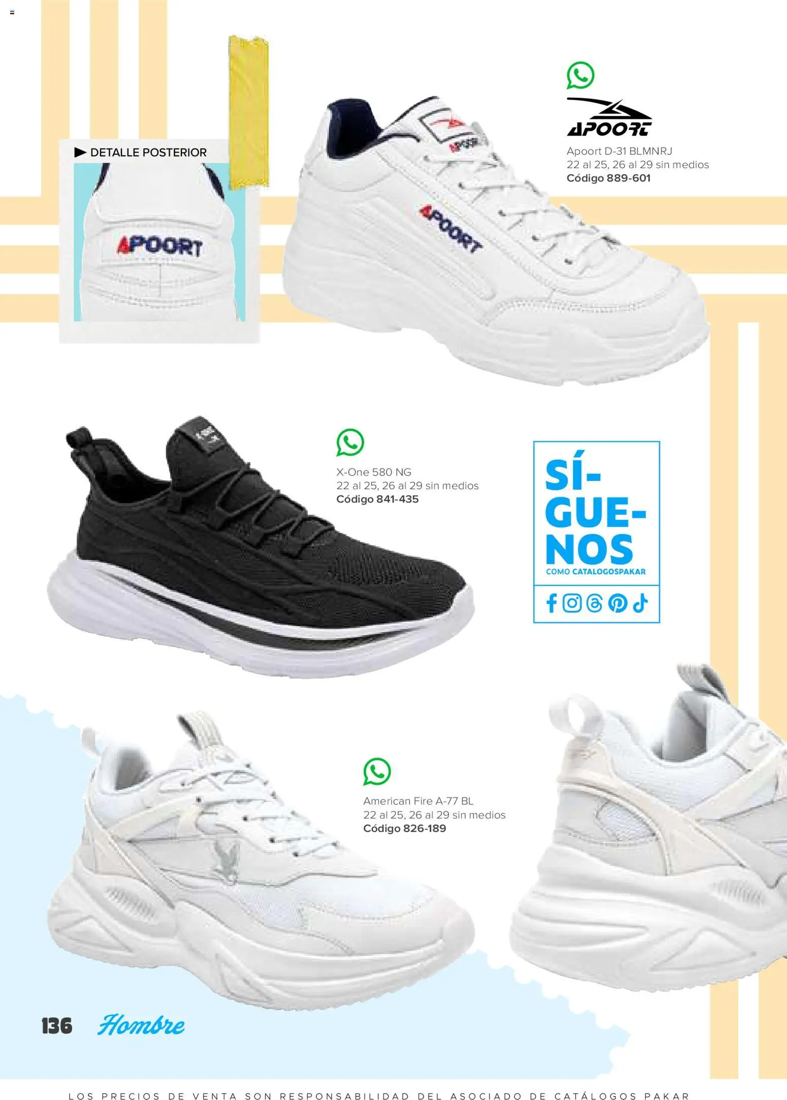 Nuevas ofertas de SC Pakar válidas en toda la República Mexicana desde el 30.01.2026. ¡Encuentra las mejores ofertas en SC Pakar catálogo Hombre! | Página: 136