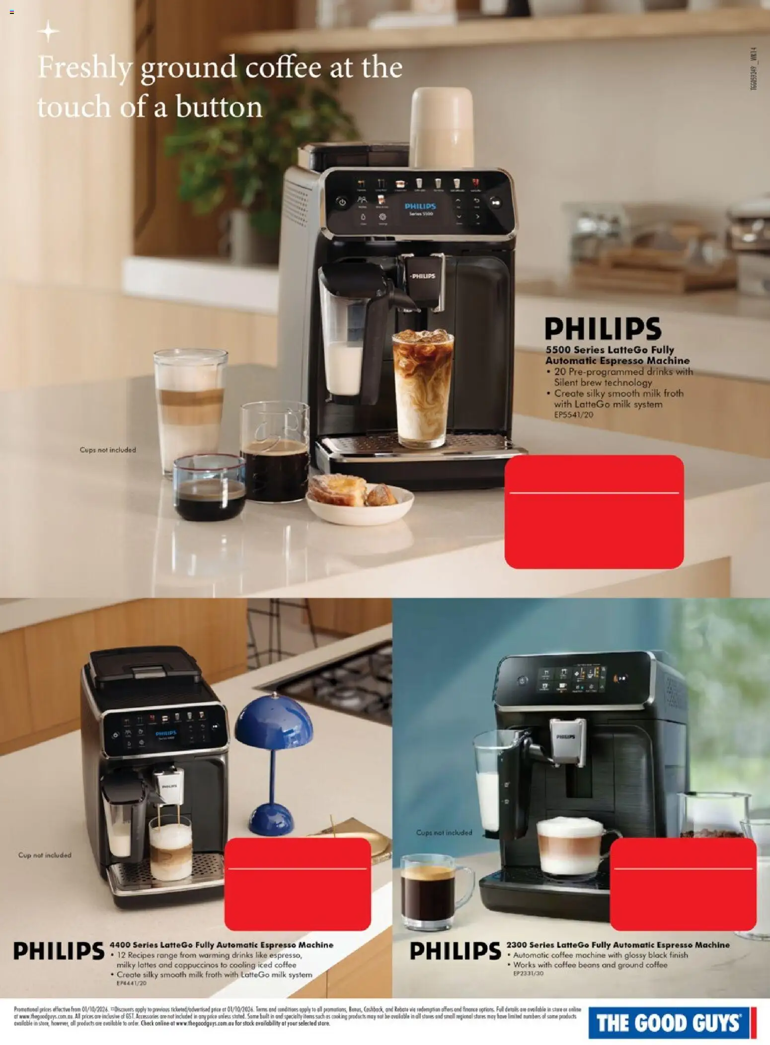 The Good Guys catalogue - valid from 01/10/2026 | Page: 7 | Products: Coffee, Coffee beans, Beans, Espresso machine