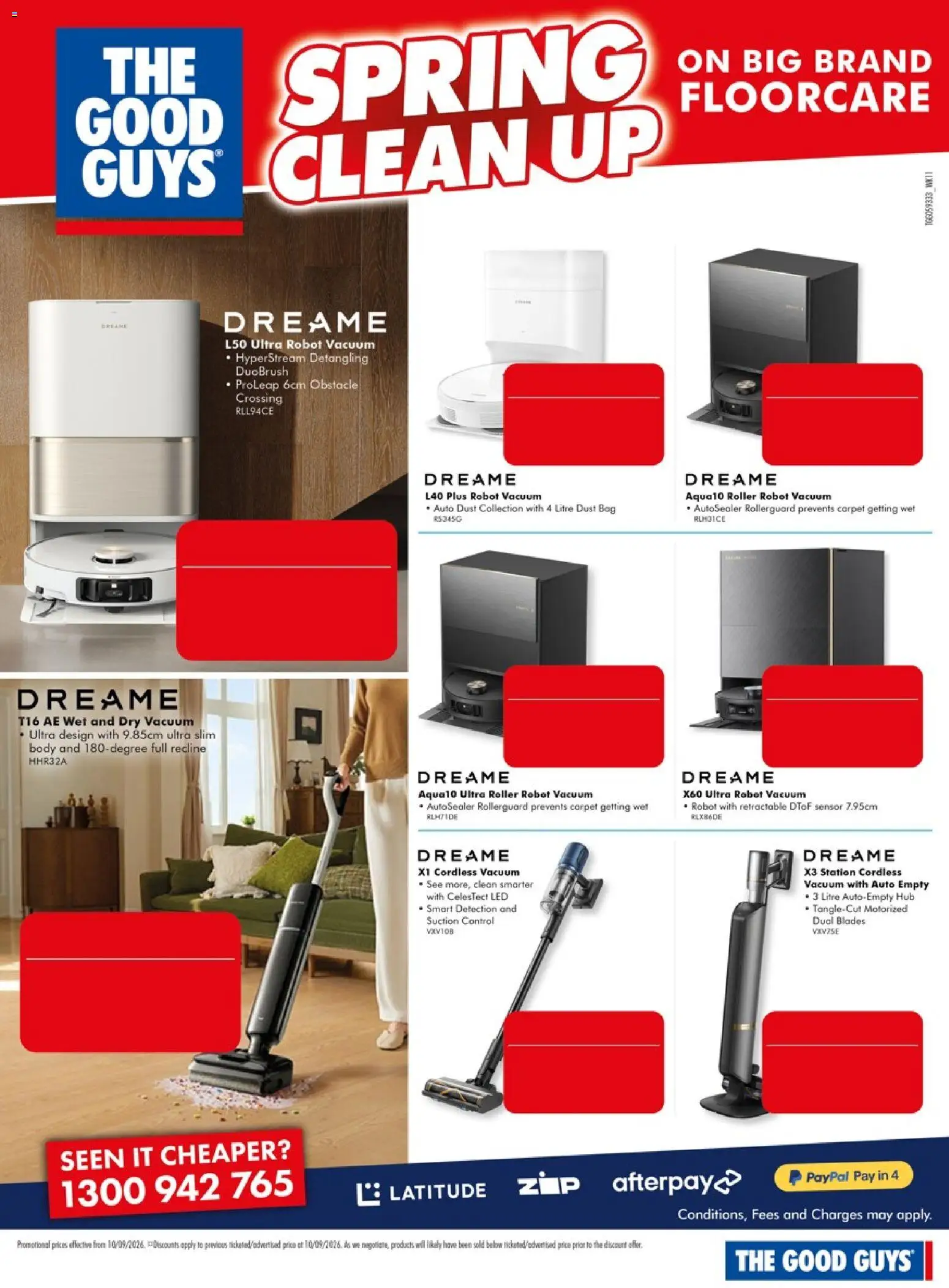 The Good Guys catalogue - valid from 10/09/2026 | Page: 5 | Products: Carpet, Bag, Robot