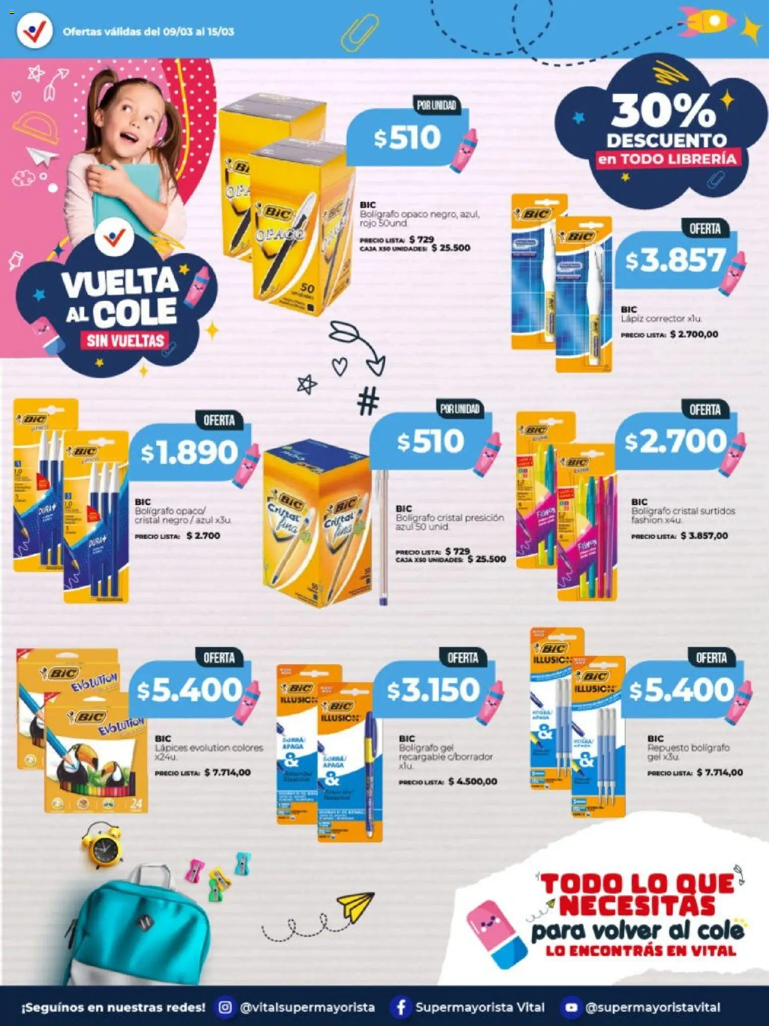 Vital - Vuelta al cole │ válido desde el 09.03.2026 | Página: 2 | Productos: Caja