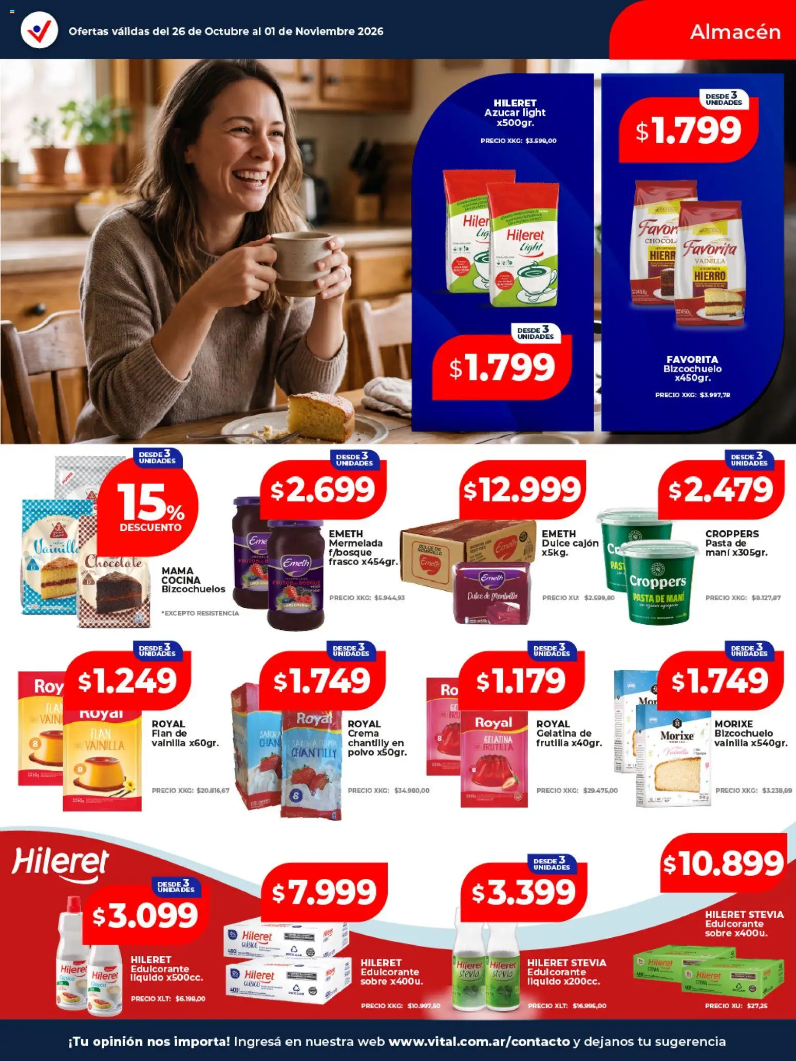 Vital - Ofertas │ válido desde el 26/10/2026 | Página: 20