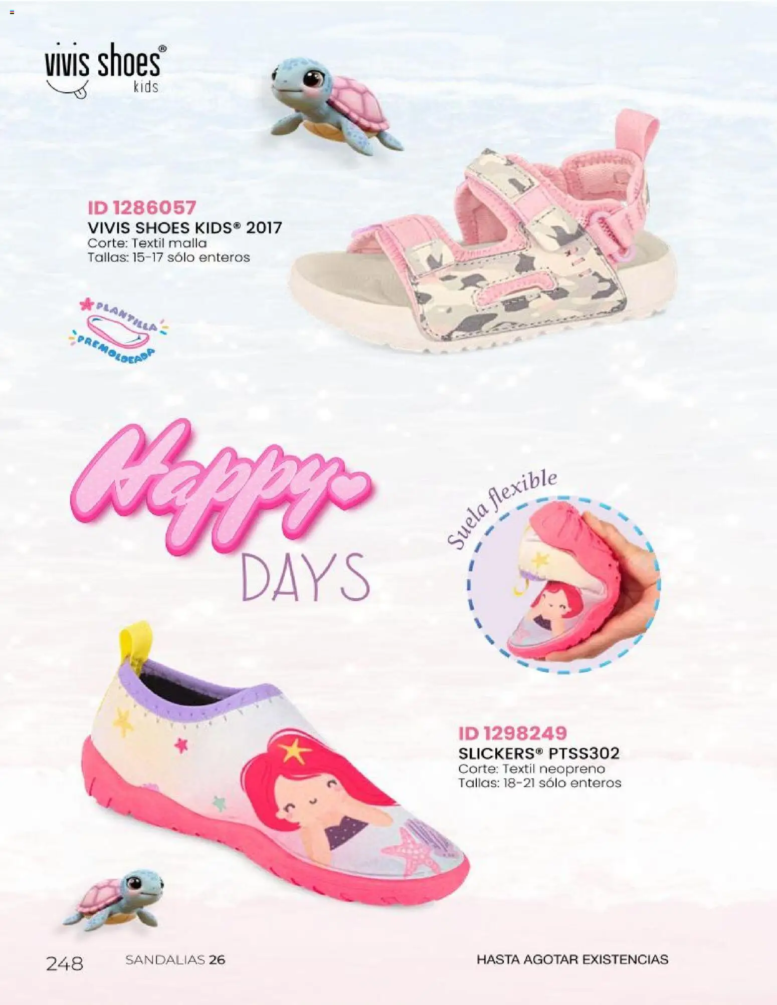 Nuevas ofertas de Price Shoes válidas en toda la República Mexicana desde el 23/06/2026. ¡Encuentra las mejores ofertas en Price Shoes catálogo Sandalias 2026! | Página: 248 | Productos: Flexible, Sandalias, Malla