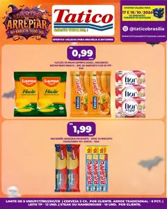 Tatico ofertas Fim de Semana - Pré-Visualização do folheto da loja Tatico, válido de 17/10/2026