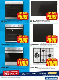 Preview of The Good Guys Bigger Screen BONUS - valid from 13.05.2026 | Page: 13 | Products: Pastry, Cooktop, Grill, Fan