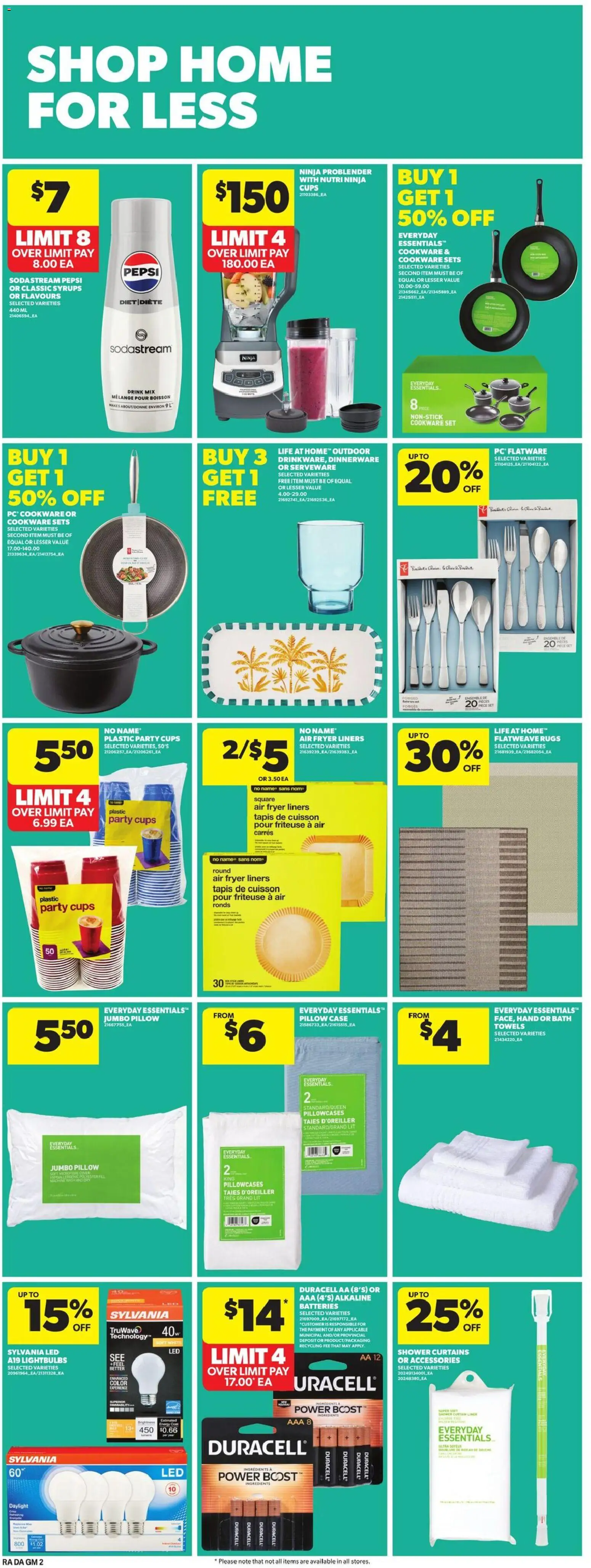 Atlantic Superstore flyer valid from 09.04.2026 | Page: 26 | Products: PC, Fryer, Bath, Shower
