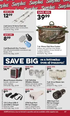 Preview of Princess Auto flyer - 2 Week Sale! from shop Princess Auto valid from Jul 28, 2026 | Page: 52 | Products: Glasses, Whiskey, Smartphone, Cooker