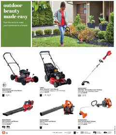 Preview of Home Hardware flyer - Building Guide from shop Home Hardware valid from Apr 9, 2026 | Page: 34 | Products: Mower, Battery