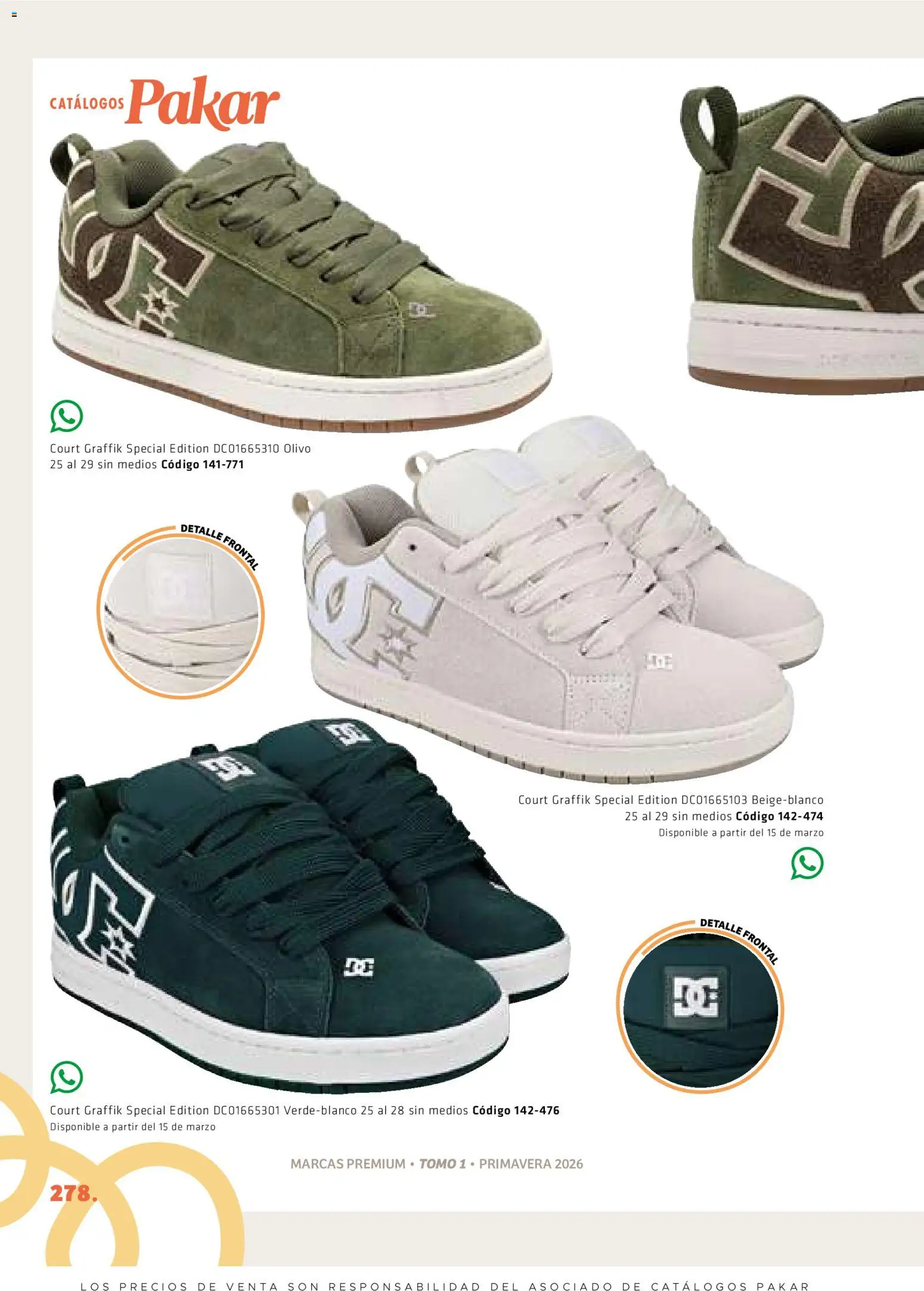 Nuevas ofertas de SC Pakar válidas en toda la República Mexicana desde el 27/02/2026. ¡Encuentra las mejores ofertas en SC Pakar catálogo Premium Men Tomo 1! | Página: 278