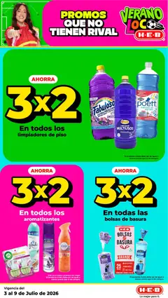 Vista previa de H-E-B folleto, nuevo folleto de la tienda, válido en México a partir del 03/07/2026 | Página: 11