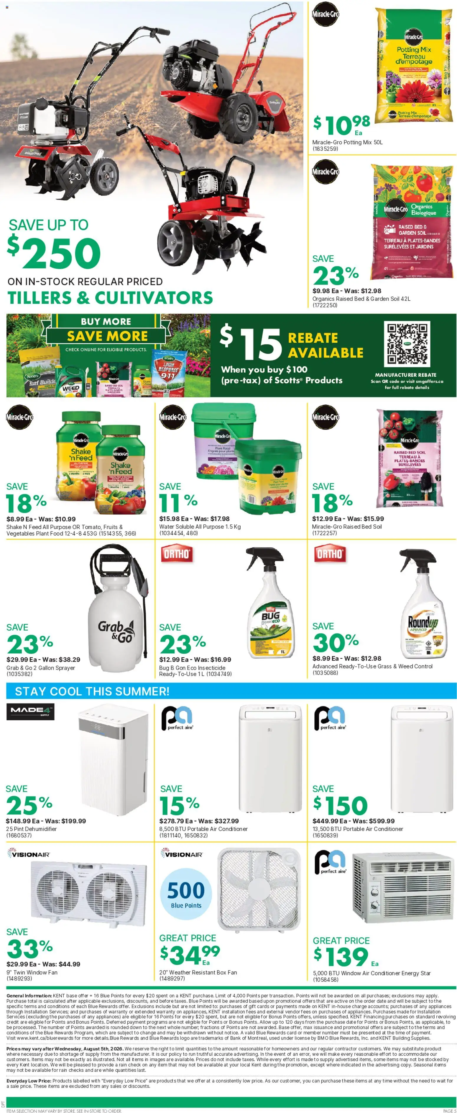 Kent flyer valid from Jul 30, 2026 | Page: 7 | Products: Fan, Conditioner, Bed, Box