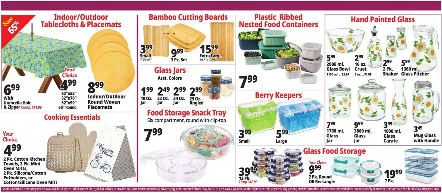 Ocean State Job Lot Weekly Ad - valid from 30.04.2026 | Page: 15 | Products: Umbrella, Oven