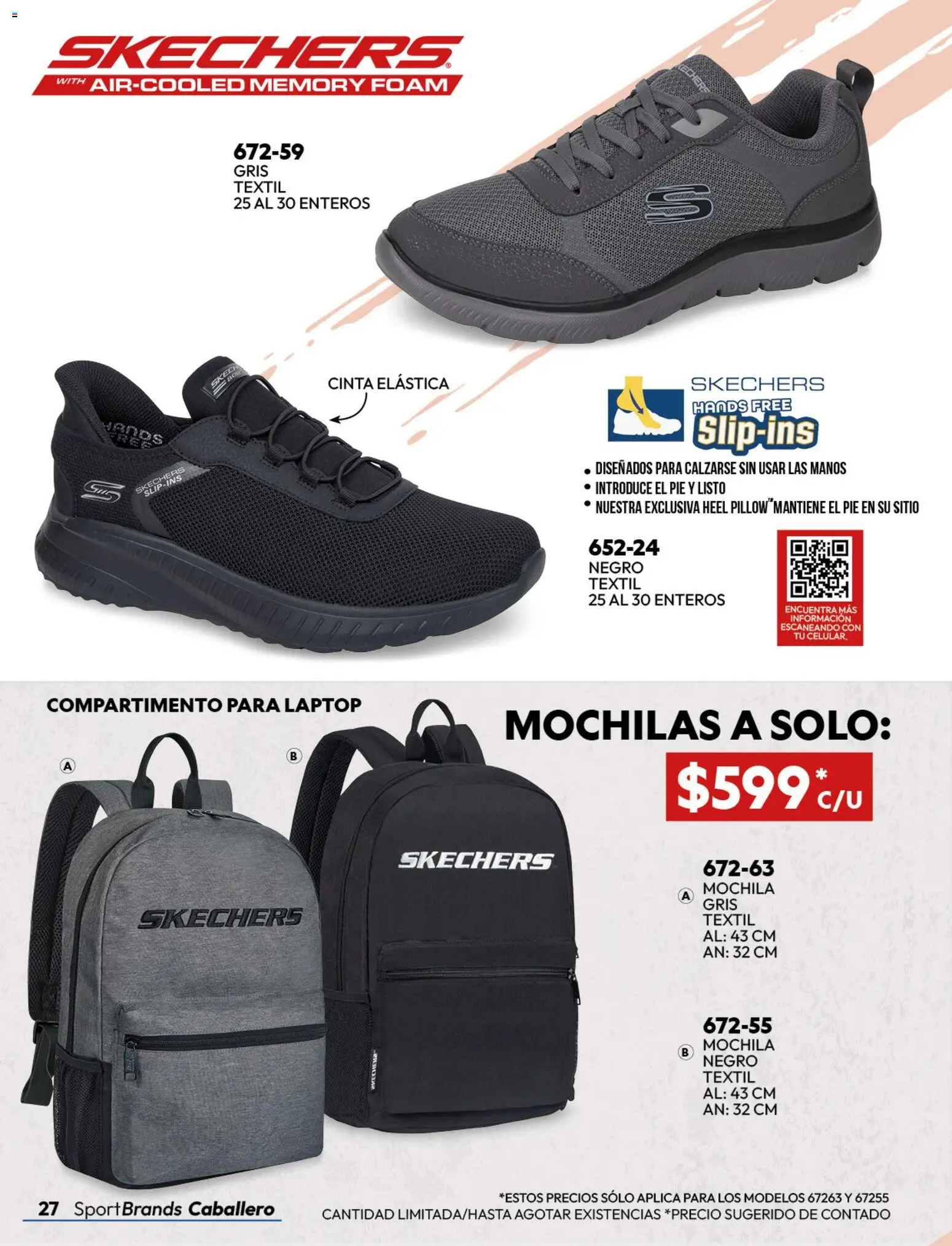 Nuevas ofertas de Cklass válidas en toda la República Mexicana desde el 08/07/2026. ¡Encuentra las mejores ofertas en Cklass catálogo Sportbrands caballero! | Página: 32 | Productos: Mochila, Cinta