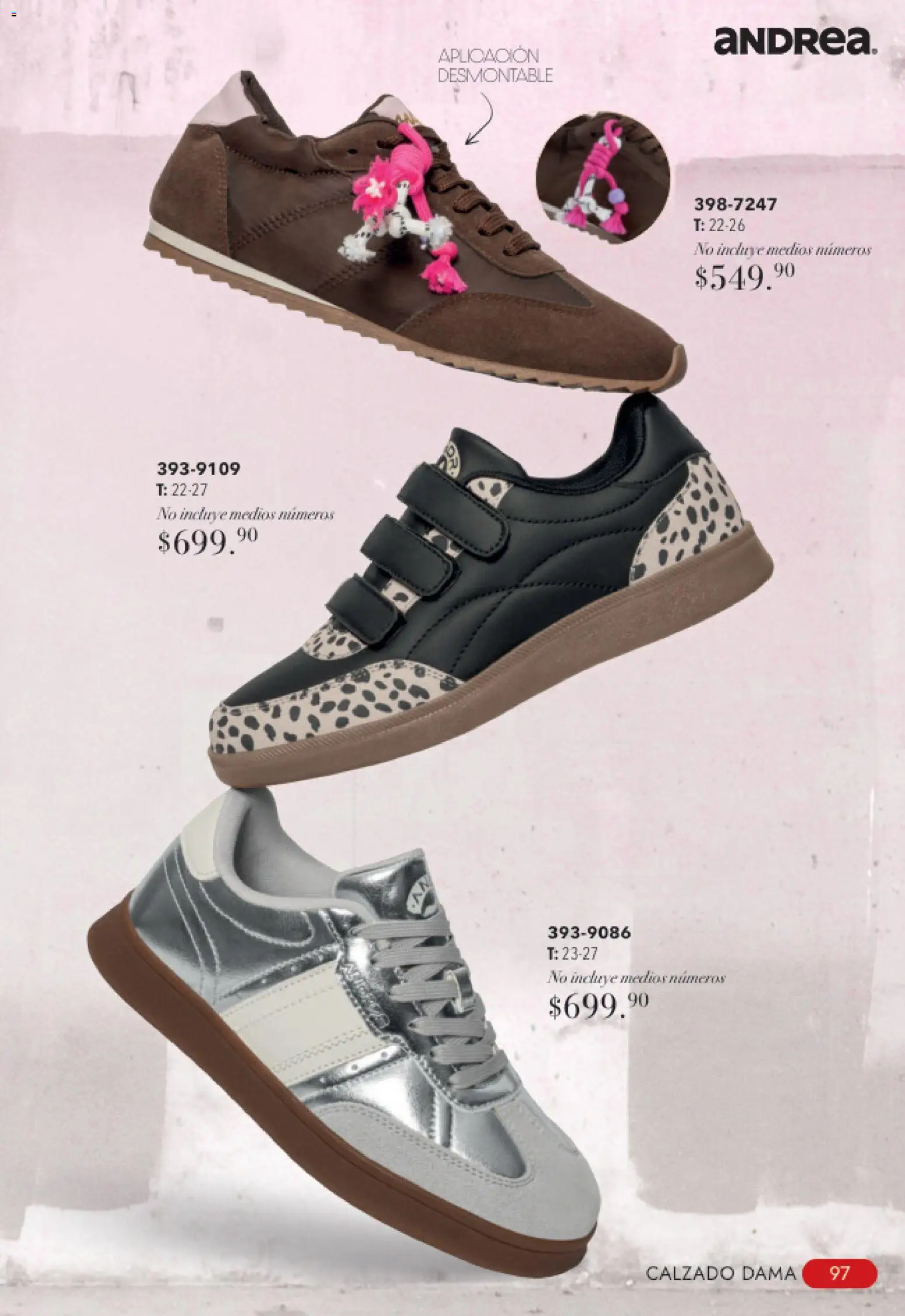 Nuevas ofertas de Andrea válidas en toda la República Mexicana desde el 23/08/2026. ¡Encuentra las mejores ofertas en Andrea catálogo Tropical! | Página: 97
