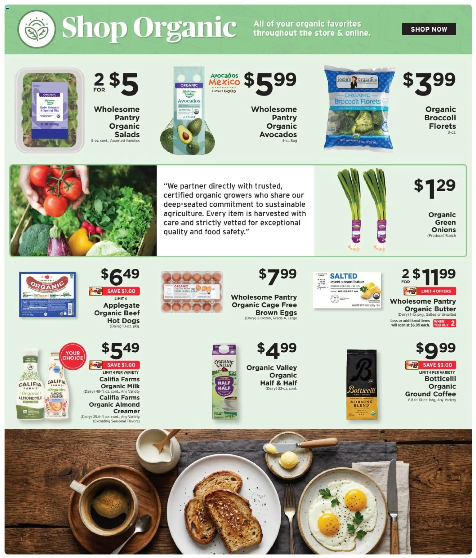ShopRite Weekly Ad - valid from 09/06/2026 | Page: 12 | Products: Milk, Eggs, Cream, Vanilla