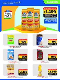 Vista previa Carrefour Maxi catálogo válido desde el 04/07/2026 | Página: 7 | Productos: Lentejas, Sal, Estuche, Jugo