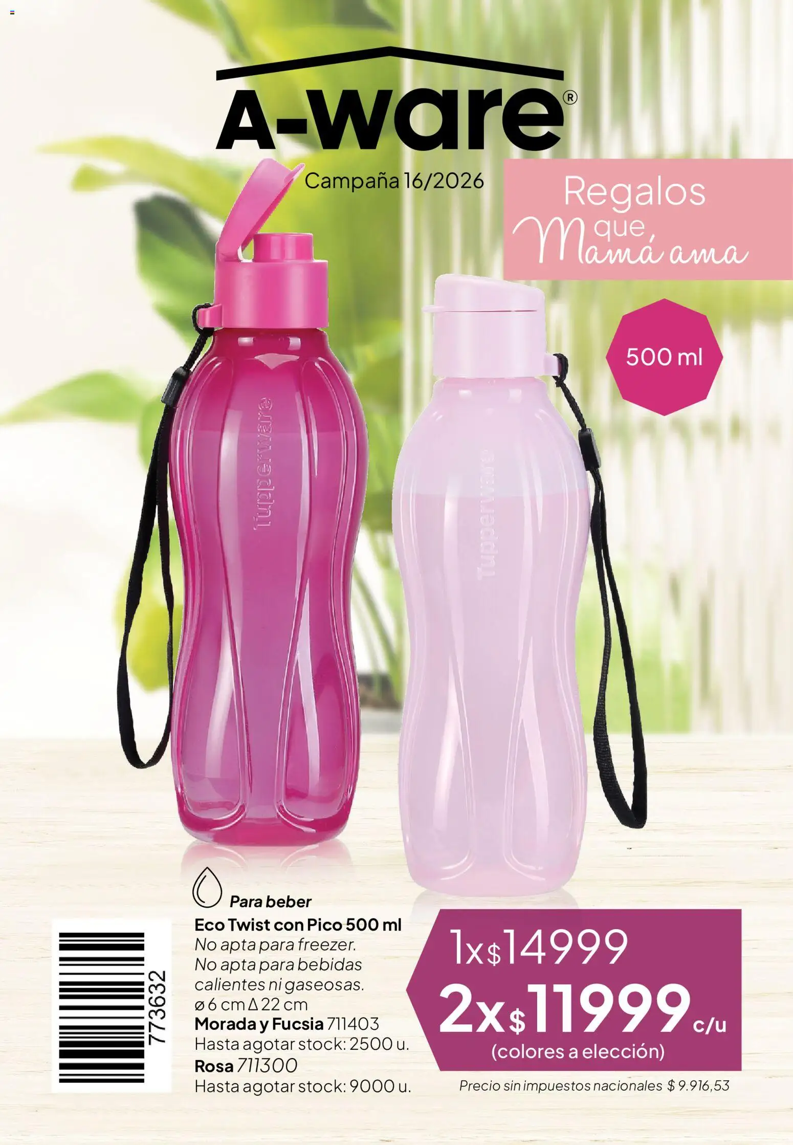 Tupperware Folleto │ válido desde el 01/09/2026 | Página: 109 | Productos: Pico, Campana, Bebidas
