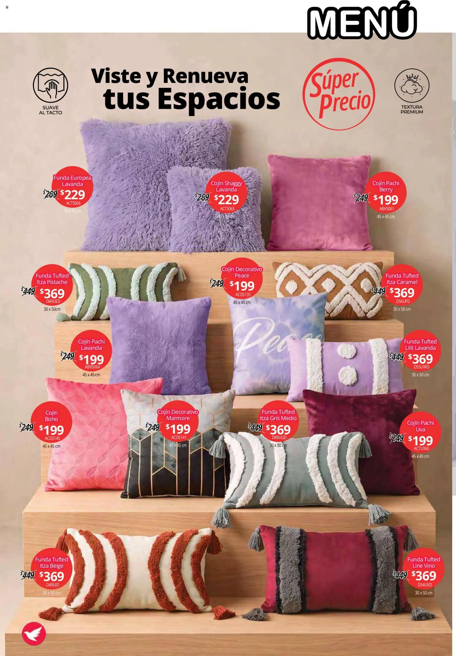 Nuevas ofertas de Colchas Concord válidas en toda la República Mexicana desde el 15/10/2026. ¡Encuentra las mejores ofertas en Colchas Concord catálogo! | Página: 205