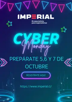 Imperial Cyber Monday Aviso válido desde el 30.09.2026