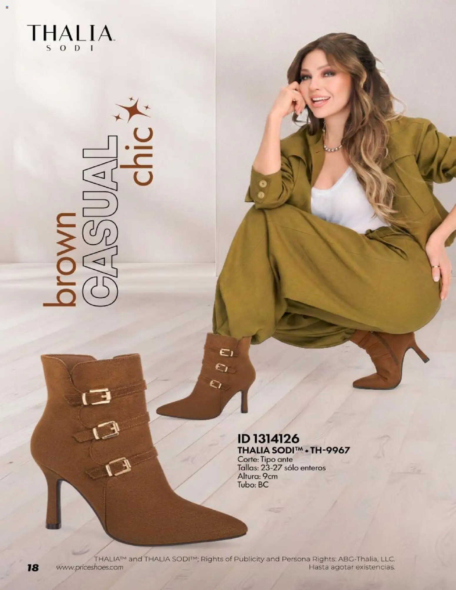 Nuevas ofertas de Price Shoes válidas en toda la República Mexicana desde el 20/10/2026. ¡Encuentra las mejores ofertas en Price Shoes catálogo Thalia! | Página: 18