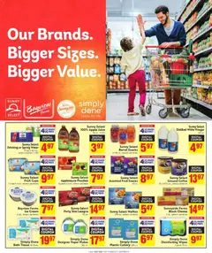 Preview of Lucky Supermarkets weekly ads valid from 07/15/2026 | Page: 6 | Products: Vinegar, Cream, Ice cream, Water