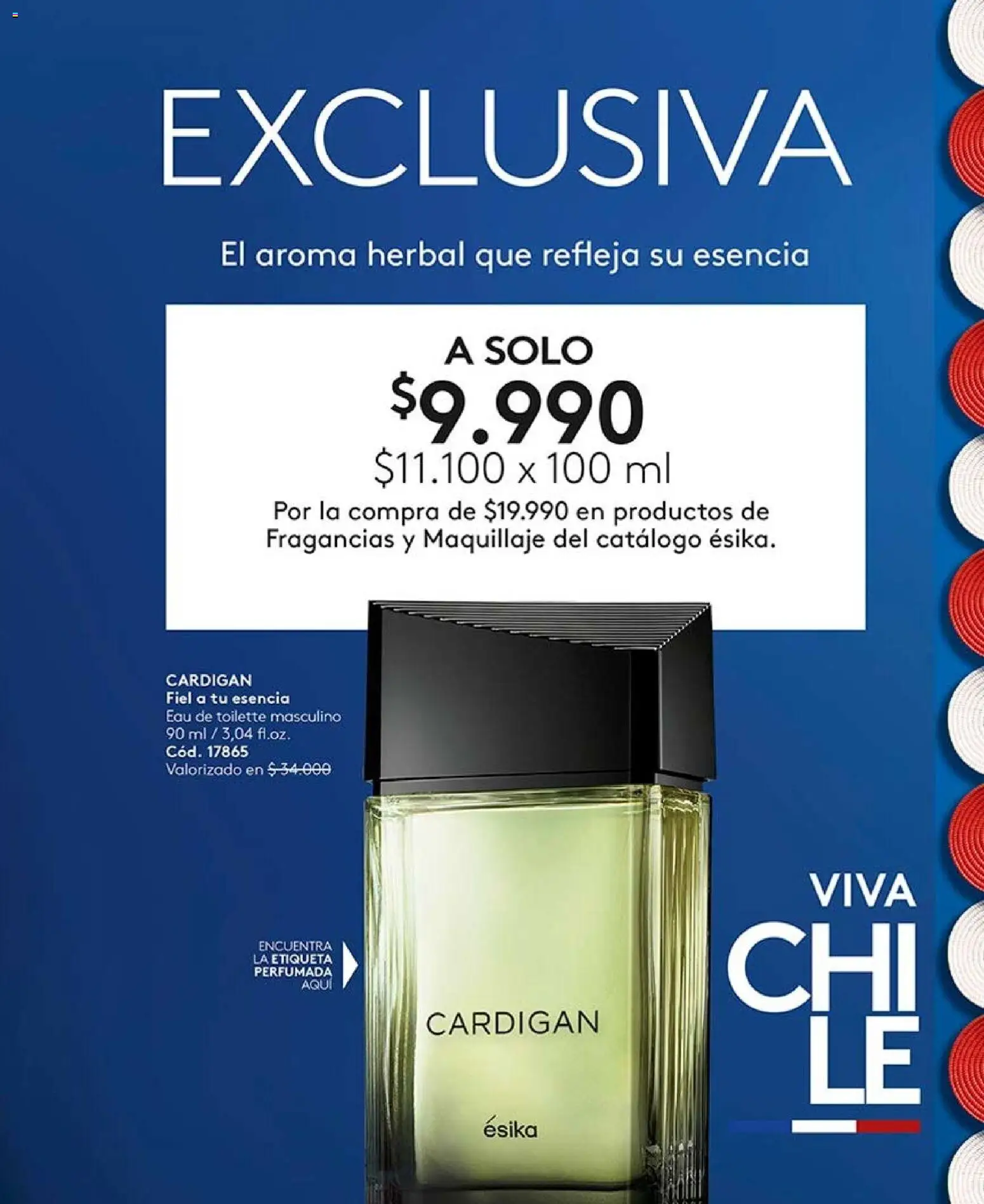 Catálogo Ésika Campaña 13 │ válido desde el 25.07.2026 | Página: 25 | Productos: Eau de toilette, Maquillaje, Cardigan