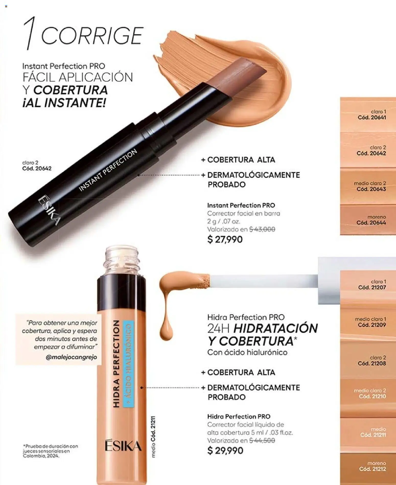 Ésika revista - valida desde el 07/09/2026 | Página: 33 | Productos: Corrector