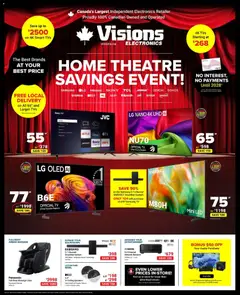 Preview of Visions weekly flyer / circulaire from shop Visions valid from Sep 18, 2026
