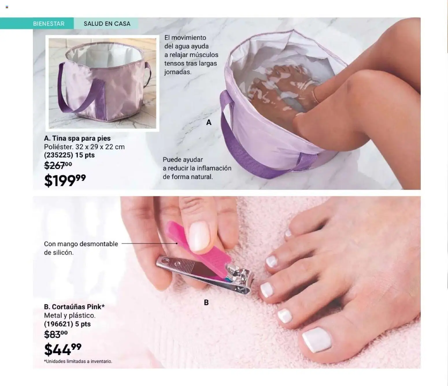 Nuevas ofertas de AVON válidas en toda la República Mexicana desde el 21/08/2026. ¡Encuentra las mejores ofertas en AVON Casa & Estilo 13 2026! | Página: 110 | Productos: Agua, Mango