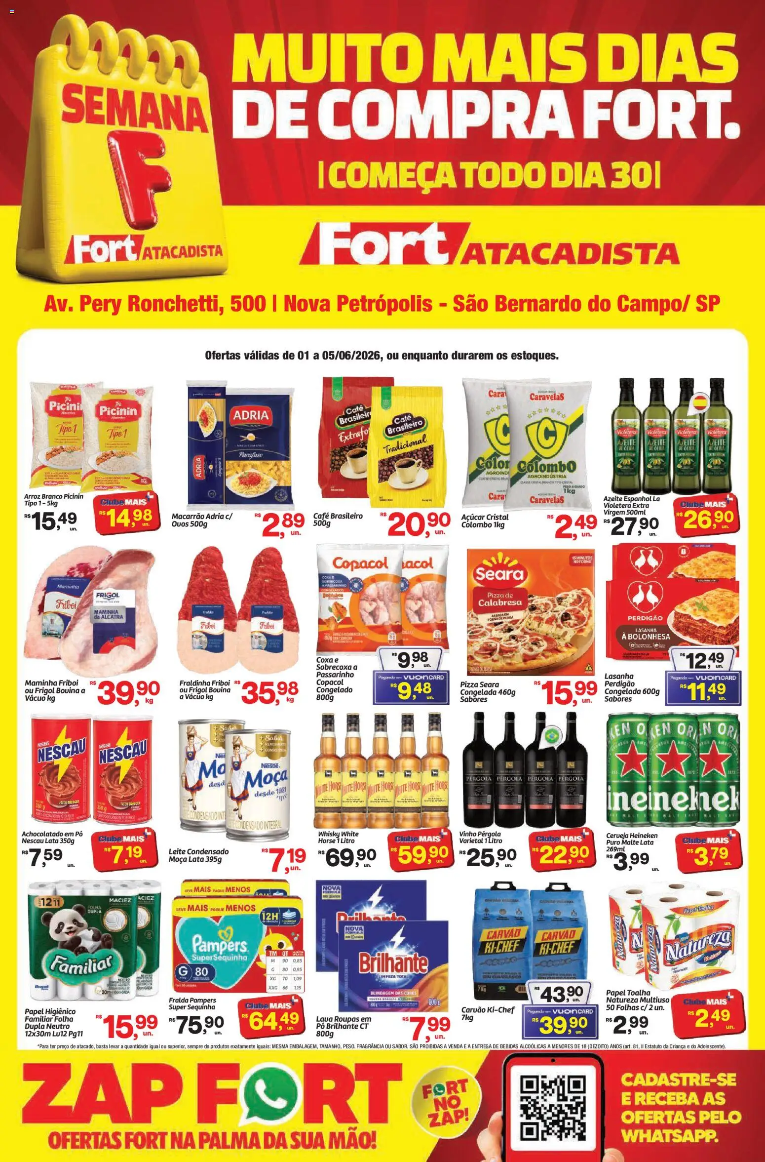 Fort Atacadista Folheto - válido de 01.06.2026 | Página: 1
