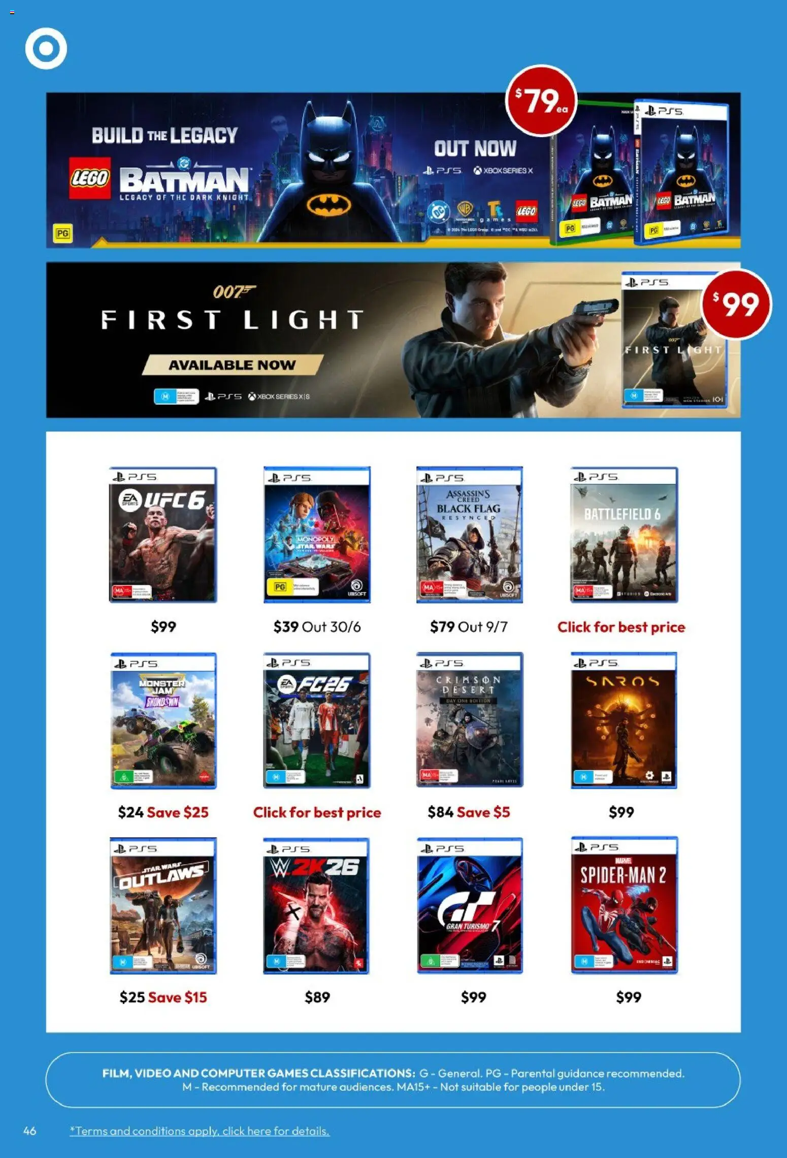 Target catalogue - valid from 25/06/2026 | Page: 46 | Products: Light, Computer, Xbox