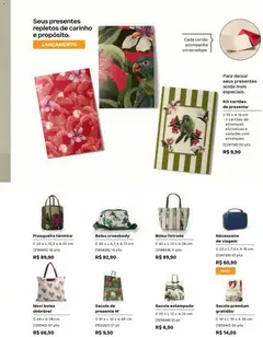 Catálogo Natura - Ciclo 12/2026 - Pré-Visualização do folheto da loja Natura, válido de 19/07/2026 | Página: 163 | Produtos: Necessaire, Bolsa