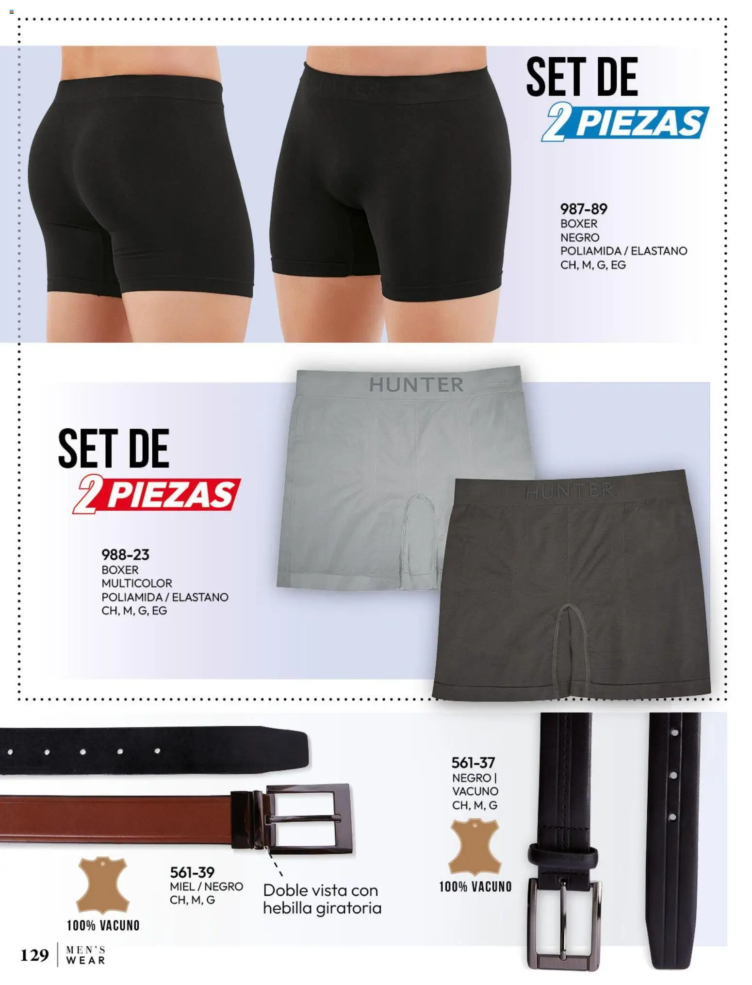 Nuevas ofertas de Cklass válidas en toda la República Mexicana desde el 08/07/2026. ¡Encuentra las mejores ofertas en Cklass catálogo Ropa caballero! | Página: 130 | Productos: Miel, Hebilla