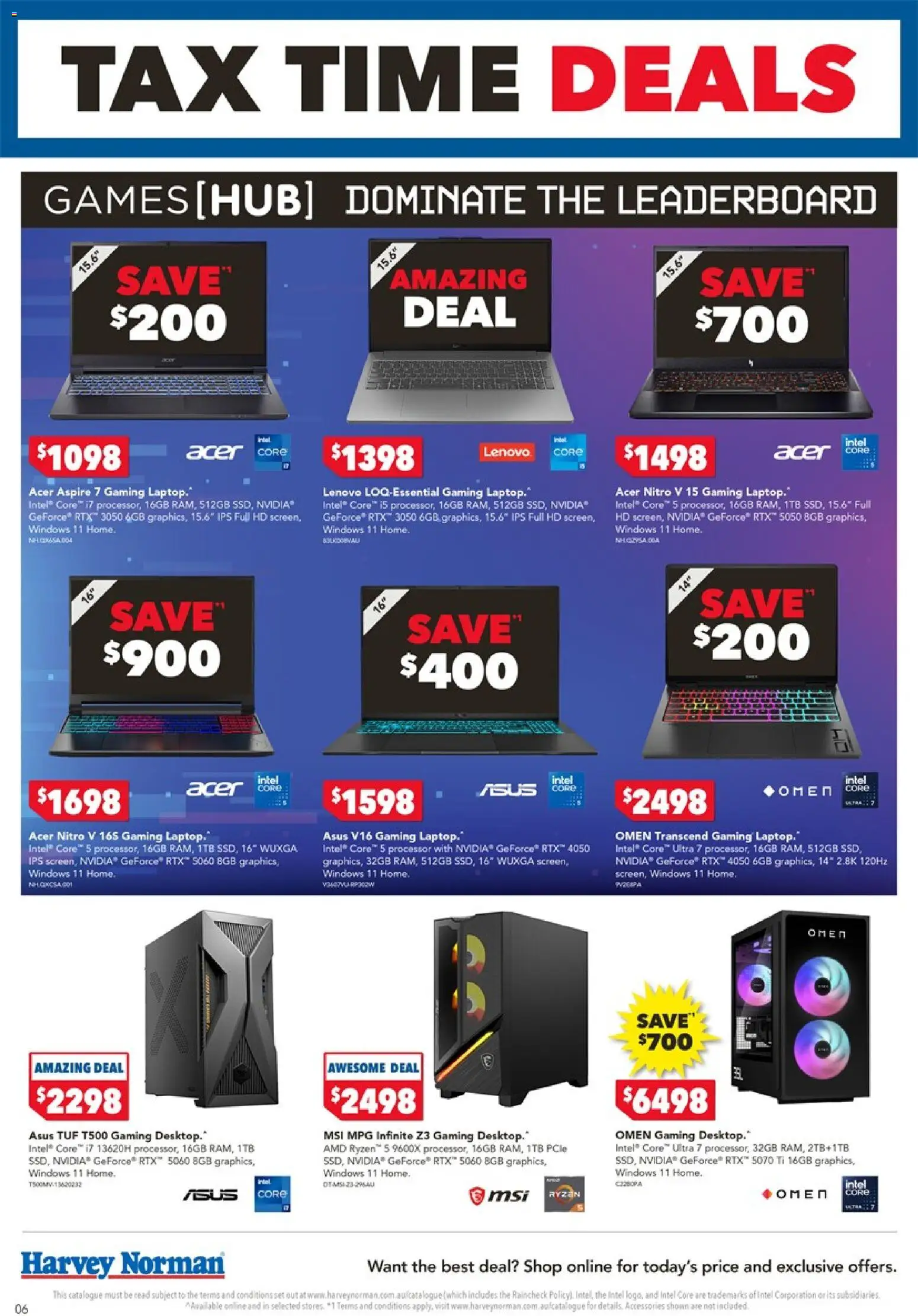 Harvey Norman catalogue - valid from 05.06.2026 | Page: 6 | Products: Accessories, Desktop