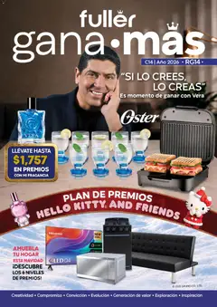 Vista previa de Fuller Gana Más 14 2026, nuevo folleto de la tienda, válido en México a partir del 14/10/2026