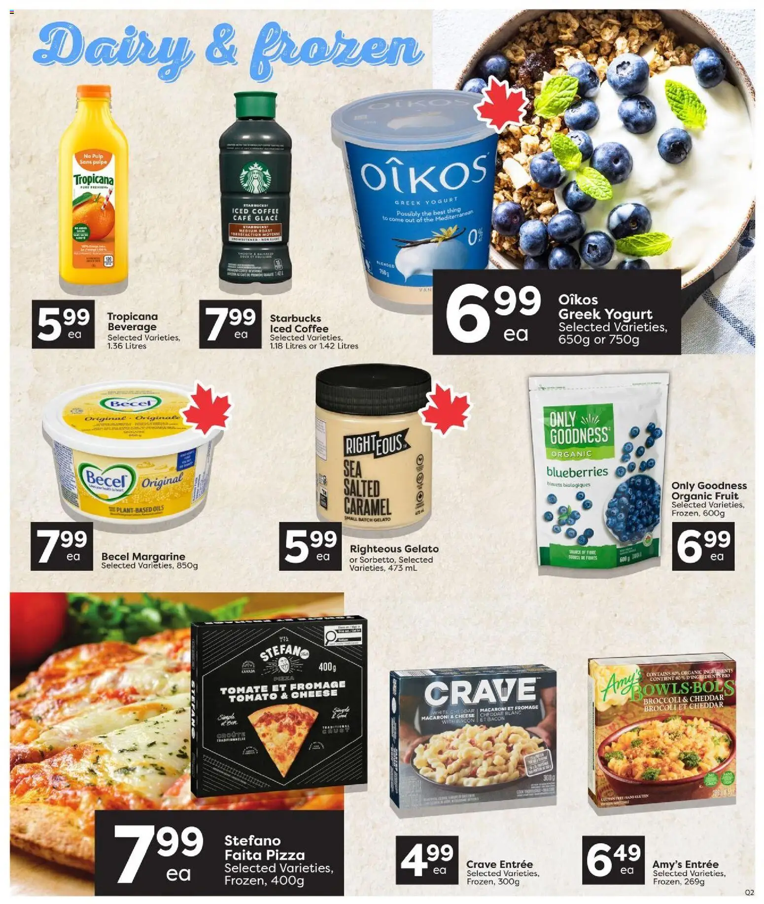 Quality Foods flyer valid from 28.05.2026 | Page: 10 | Products: Cheese, Yogurt, Coffee, Pizza
