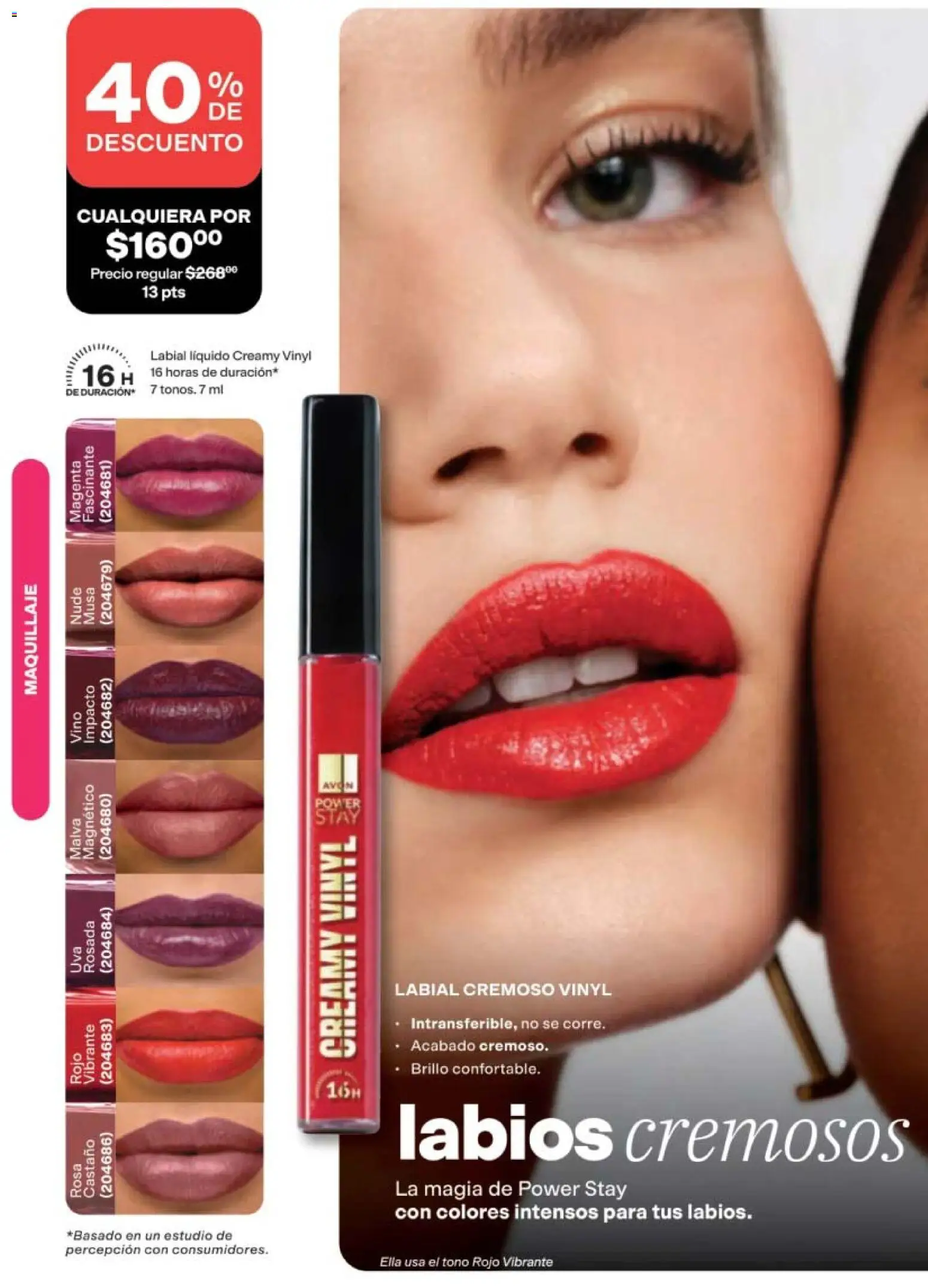 Nuevas ofertas de AVON válidas en toda la República Mexicana desde el 06/11/2026. ¡Encuentra las mejores ofertas en AVON campaña 17 2026! | Página: 76