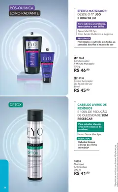 Jequiti - Revista 7/2026 - Pré-Visualização do folheto da loja Jequiti, válido de 12.05.2026 | Página: 38 | Produtos: Shampoo, Condicionador, Creme, Iluminador