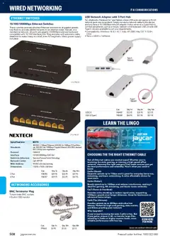 Preview of Jaycar Engineering & Scientific Catalogue 2025/2026  - valid from 09.07.2025 | Page: 508