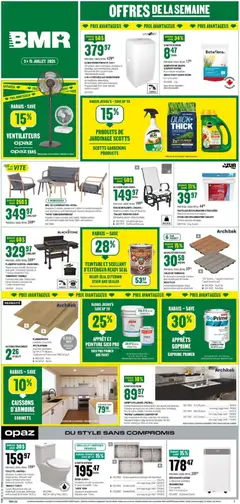Preview of BMR weekly flyer / circulaire from shop BMR valid from Jul 9, 2026