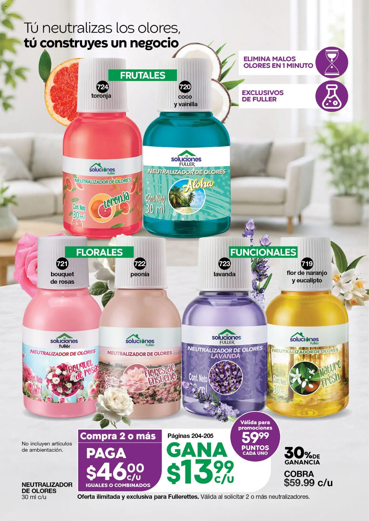 Nuevas ofertas de Fuller válidas en toda la República Mexicana desde el 05/08/2026. ¡Encuentra las mejores ofertas en Fuller Gana Mas 8 2026! | Página: 32 | Productos: Toronja