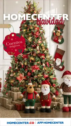 Homecenter catálogo Navidad 2026 -  Vista previa de la revista de la tienda Homecenter valido desde el 13/10/2026