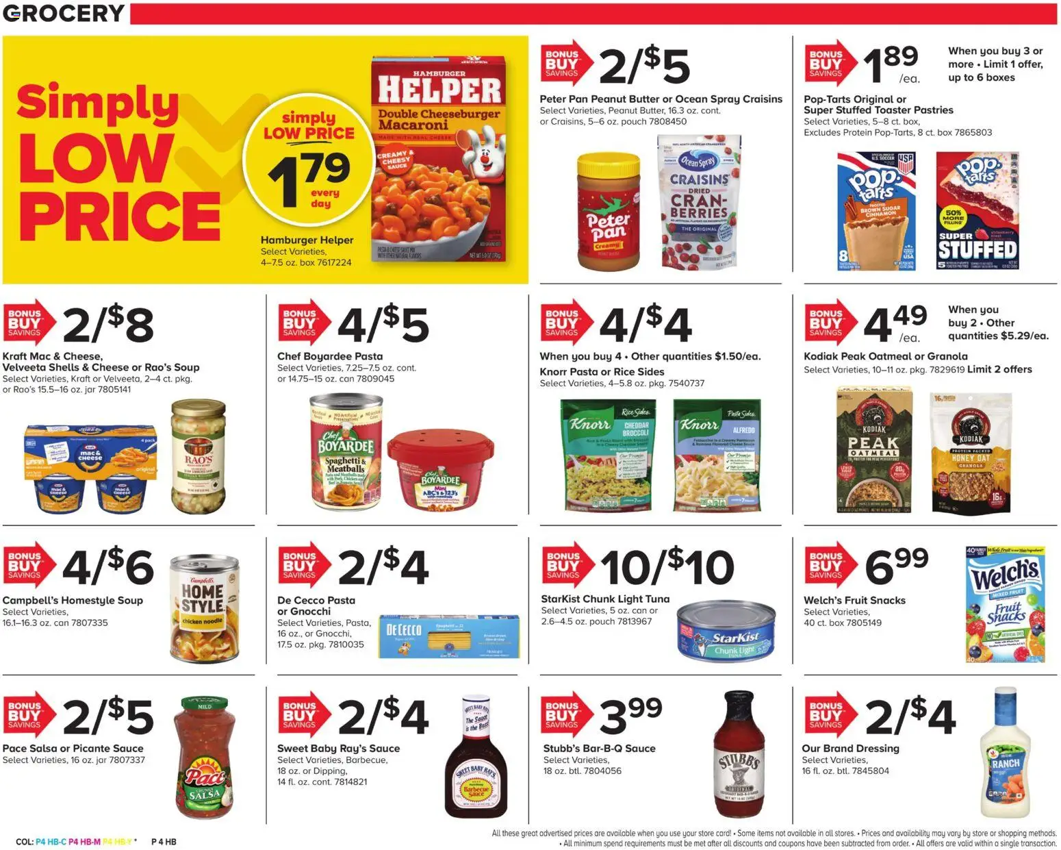 Giant Weekly Ad - valid from 07/31/2026 | Page: 9 | Products: Honey, Dressing, Peanut butter, Spaghetti